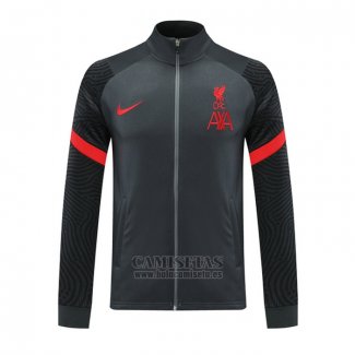 Chaqueta del Liverpool 2020-2021 Gris Oscuro