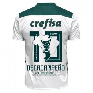 Tailandia Camiseta Palmeiras Deca Campeao Segunda 2018-2019