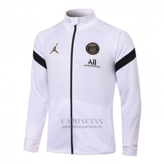 Chaqueta del Paris Saint-Germain Jordan 2020-21 Blanco